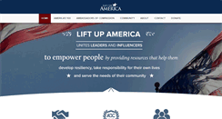 Desktop Screenshot of liftupamerica.org